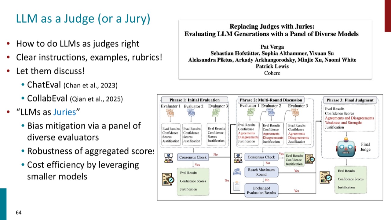 LLM as a jury
